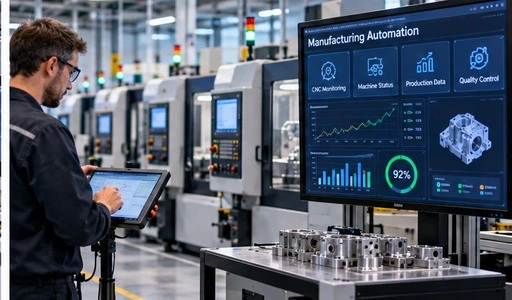 CNC Digital Manufacturing & Automation Monitoring CNC Digital Manufacturing & Automation Monitoring