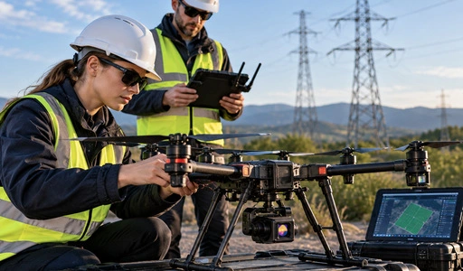 Industrial UAV Flight Preparation and Mission Planning