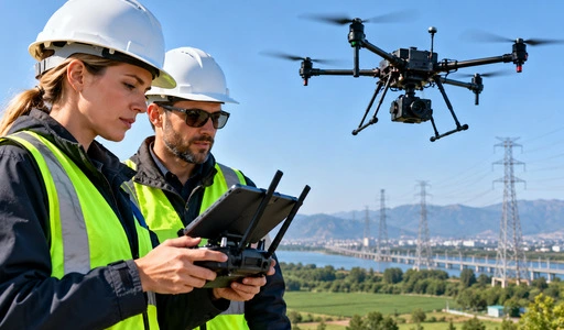 UAV Power Line Inspection and Flight Operations