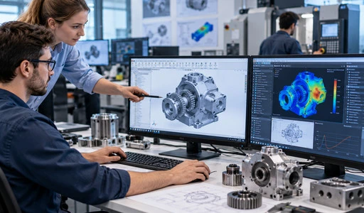 Mechanical 3D Modeling and FEA Simulation