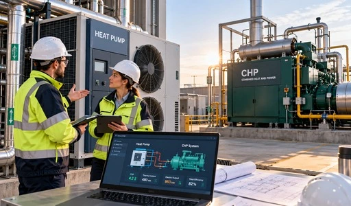 Industrial Heat Pump and CHP System Comparison
