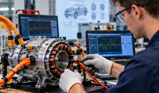 EV Motor and Resolver Testing EV Motor and Resolver Testing