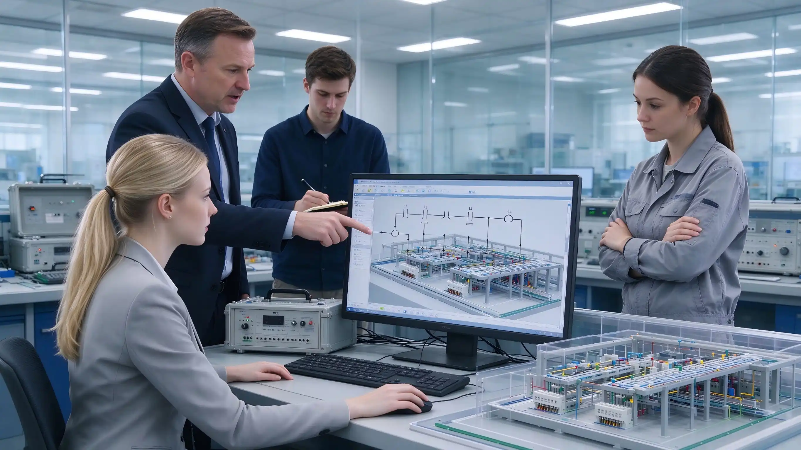 PLC logic virtual verification PLC logic virtual verification