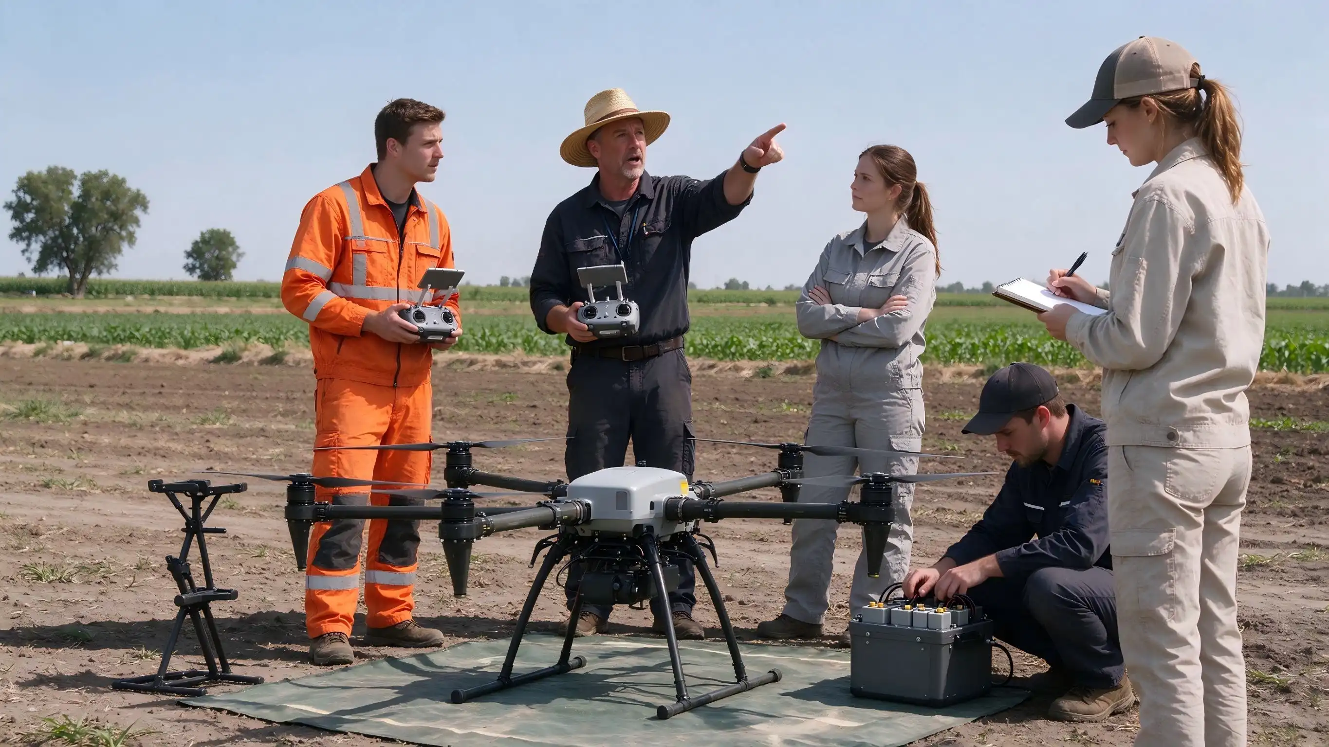 blog-1-1Practical Field Training for Agricultural Drones