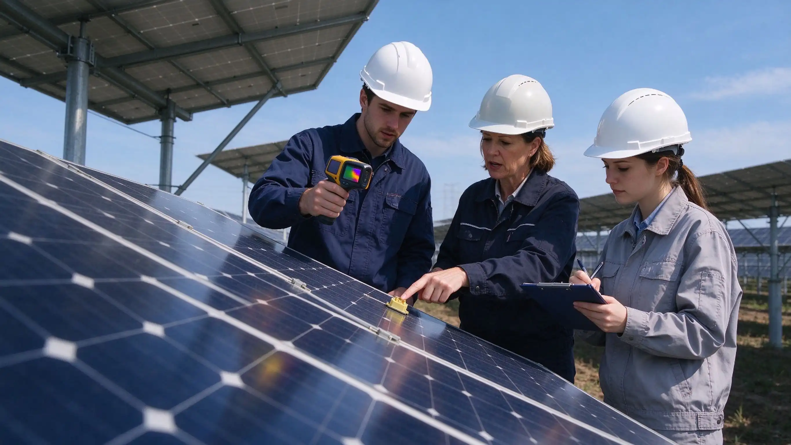 On-site Inspection of Photovoltaic Modules