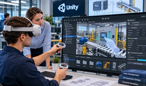 Industrial VR Interaction and Simulation Training Industrial VR Interaction and Simulation Training