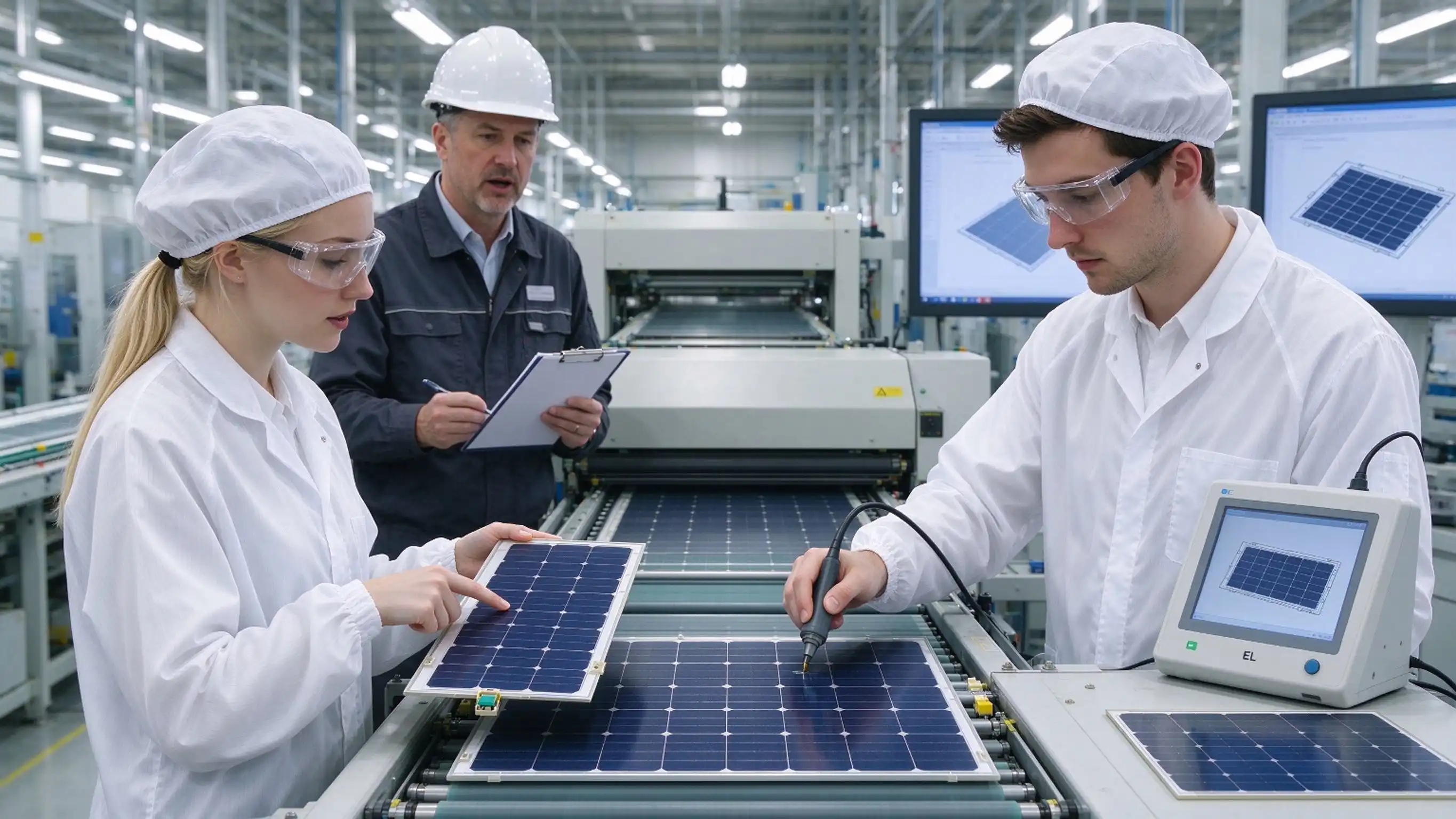 PV module production line