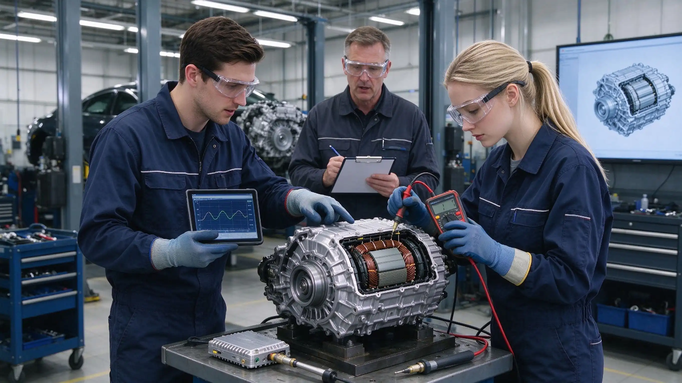 Electric Drive System Maintenance