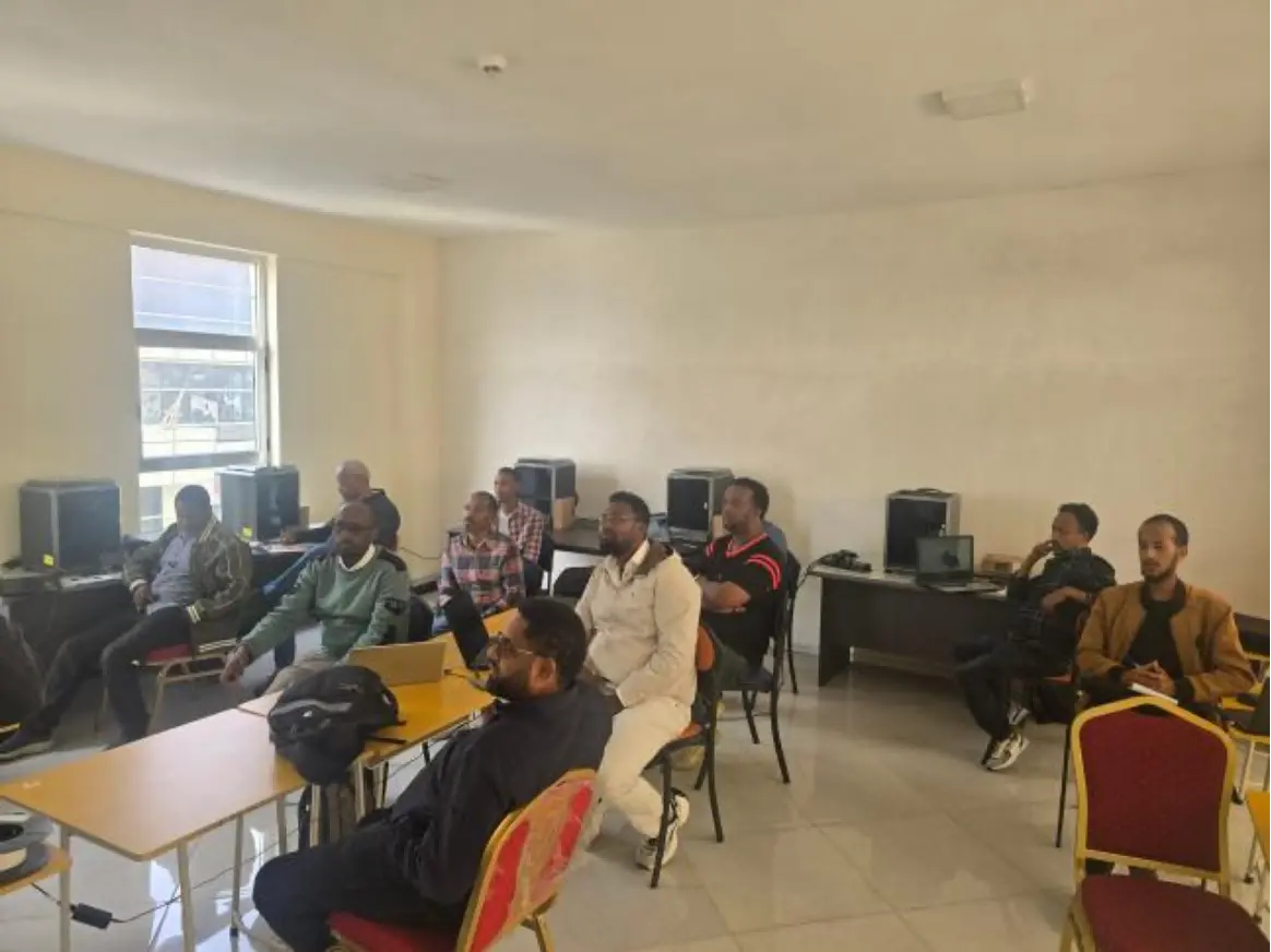 Classroom training session at Addis Ababa’s CEE center