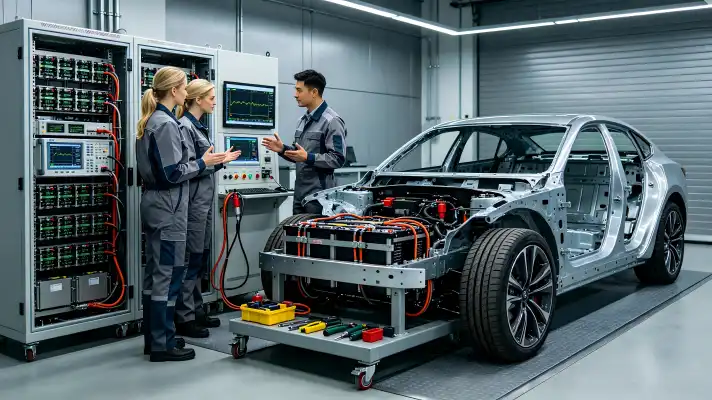 New Energy Vehicle Inspection Trainning