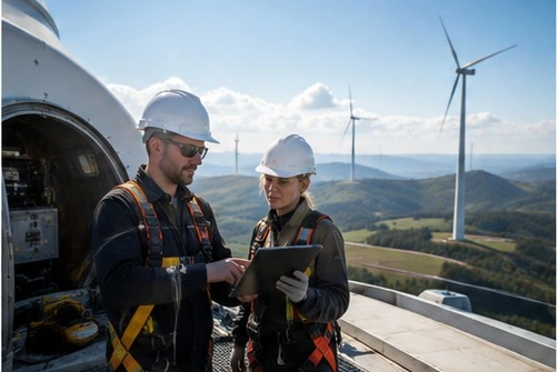 Wind Turbine Operation & Maintenance Field Inspection Wind Turbine Operation & Maintenance Field Inspection