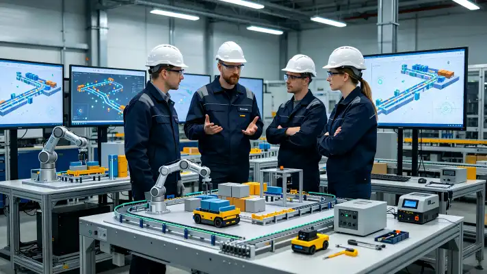 Virtual Smart Logistics Training Lab