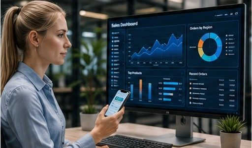 Mobile Commerce Real-Time Analytics Dashboard