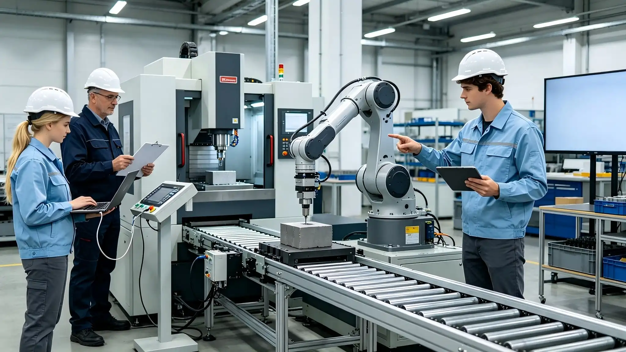 Flexible Manufacturing Cell Flexible Manufacturing Cell