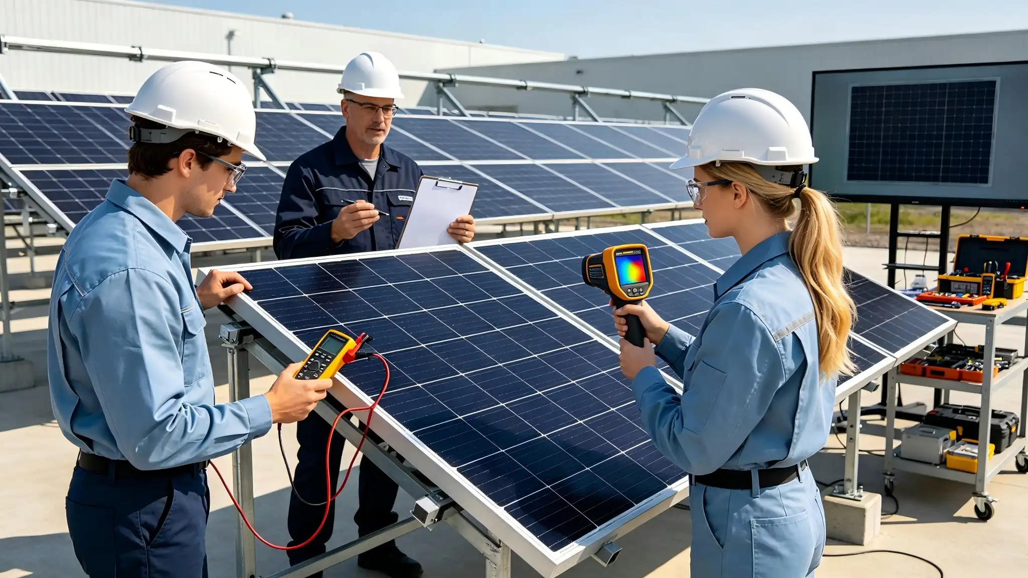 Photovoltaic Module Testing Training