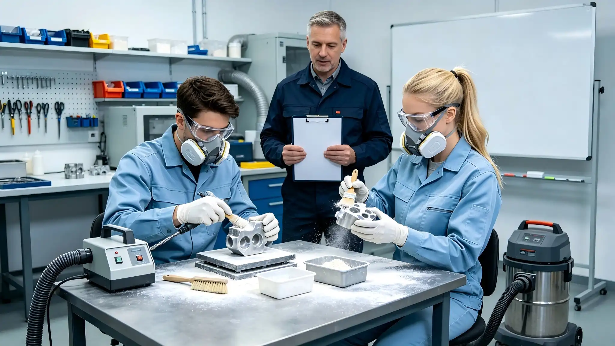 Training on Post-Printing Processing and Part Cleaning Training on Post-Printing Processing and Part Cleaning
