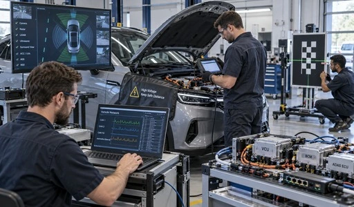 EV ECU and ADAS Diagnostics Calibration