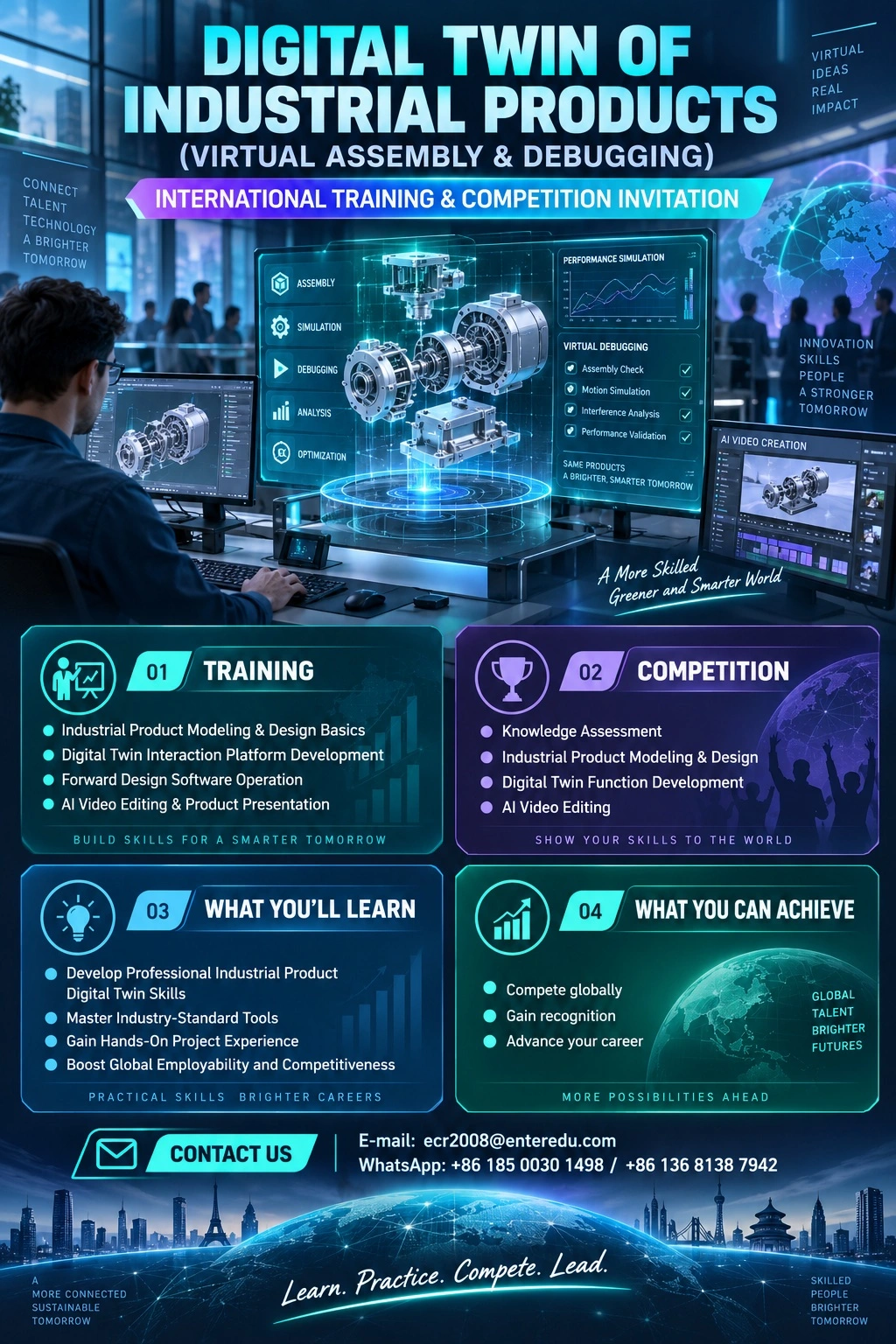 Digital Twin of Industrial Products(Virtual Assembly & Debugging) Digital Twin of Industrial Products(Virtual Assembly & Debugging)