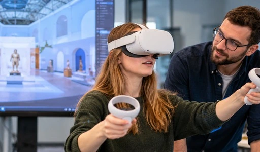 VR Digital Content Creation in Education