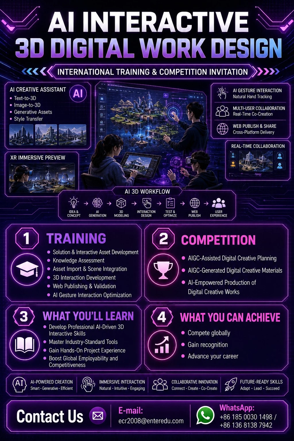 AI Interactive 3D Digital Work Design AI Interactive 3D Digital Work Design