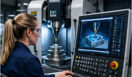 Digital Design & Manufacturing CNC Simulation
