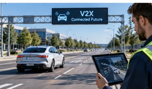 C-V2X Vehicle-Road Cooperation Testing