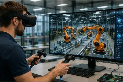 Industrial Production Virtual Simulation & Development: Is Browser-Based VR Better?