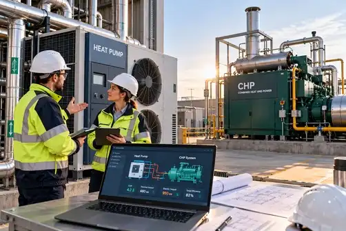 Industrial Energy Conservation Technology: Heat Pumps vs. CHP Systems