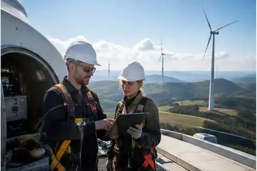 Wind Turbine Operation and Maintenance Training for Future Engineers